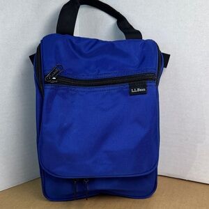Small L.L. Bean Royal Blue Hanging Travel Bag Organizer
